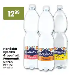 TEMPO Hanácká kyselka Grapefruit, Pomeranč, Citron nabídka