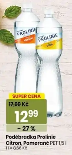 TEMPO Poděbradka Prolinie Citron, Pomeranč nabídka