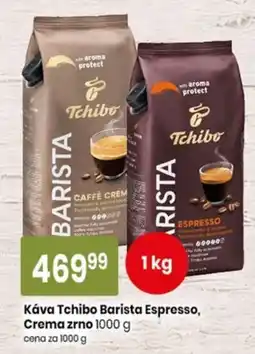 TEMPO Tchibo Barista Espresso, Crema zrno nabídka
