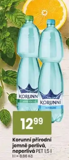 TEMPO Korunní přírodní jemně perlivá nabídka