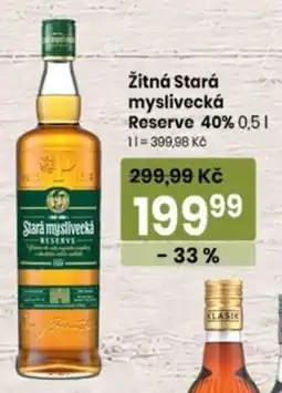 TEMPO Žitná Stará myslivecká Reserve nabídka