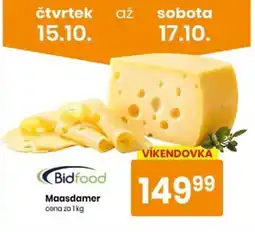 TEMPO Bidfood Maasdamers nabídka
