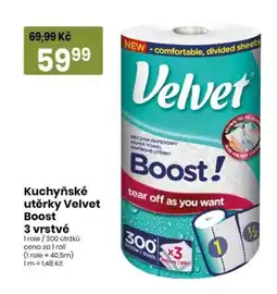 TEMPO Velvet kuchyňské utěrky Boost nabídka