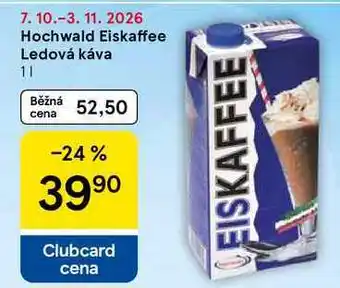 Tesco Hochwald Eiskaffee Ledová káva nabídka