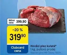 Tesco Hovězí plec kulatá nabídka