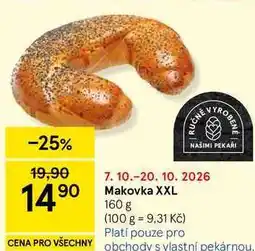 Tesco Makovka XXL nabídka