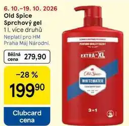 Tesco Old Spice Sprchový gel nabídka