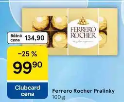 Tesco Ferrero Rocher Pralinky nabídka