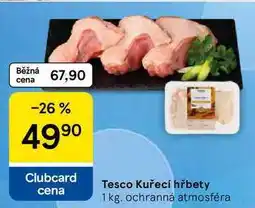 Tesco Tesco Kuřecí hřbety nabídka