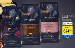Tesco Davidoff Zrnková káva, 1 kg, více druhů nabídka