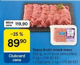 Tesco Tesco Krůtí mleté maso nabídka