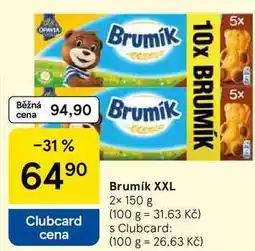 Tesco Brumik XXL nabídka