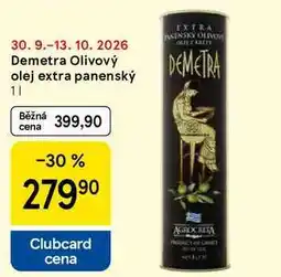 Tesco Demetra Olivový olej extra panenský nabídka