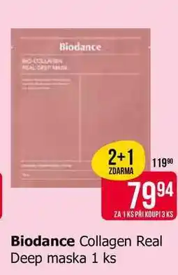 Teta Biodance Collagen Real Deep maska 1 ks nabídka
