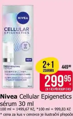 Teta Nivea Cellular Epigenetics sérum nabídka