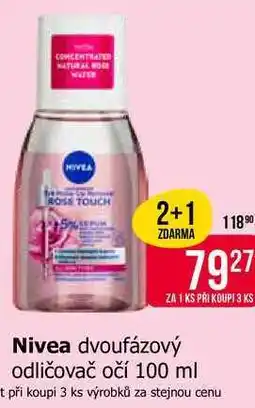 Teta Nivea dvoufázový odličovač očí nabídka