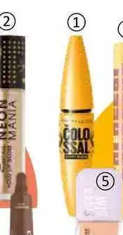 Teta MAYBELLINE Volume Express Colossal Smoky Eyes řasenka nabídka
