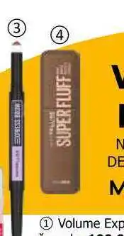 Teta MAYBELLINE Super Fluff tužka na obočí nabídka