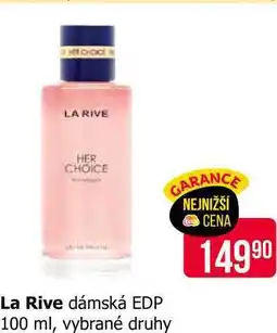 Teta La Rive dámská EDP 100 ml, vybrané druhy nabídka