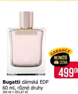 Teta Bugatti dámská EDP 60 ml, různé druhy nabídka