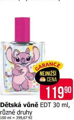 Teta Dětská vůně EDT 30 ml, různé druhy nabídka