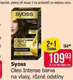 Teta Syoss Oleo Intense barva na vlasy nabídka