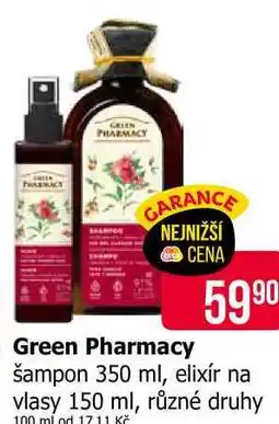 Teta Green Pharmacy šampon nabídka