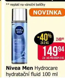 Teta Nivea Men Hydrocare hydratační fluid nabídka