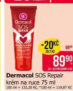 Teta Dermacol SOS Repair krém na ruce nabídka