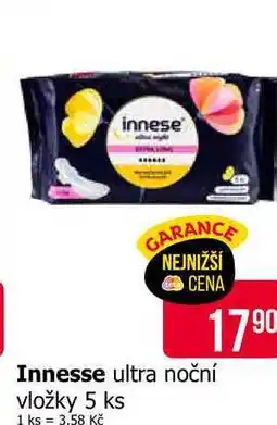 Teta Innesse ultra noční vložky 5 ks nabídka