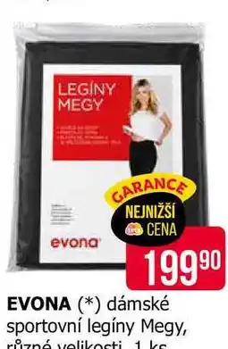 Teta EVONA dámské sportovní legíny Megy, různé velikosti 1 ks nabídka