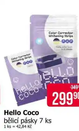 Teta Hello Coco bělicí pásky 7 ks nabídka