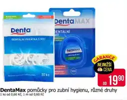 Teta DentaMax pomůcky pro zubní hygienu, různé druhy nabídka