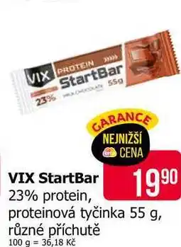 Teta VIX proteinová tyčinka 55 g, různé příchutě nabídka