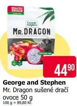 Teta George and Stephen Mr. Dragon sušené dračí ovoce nabídka