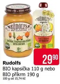 Teta Rudolfs BIO kapsička nabídka