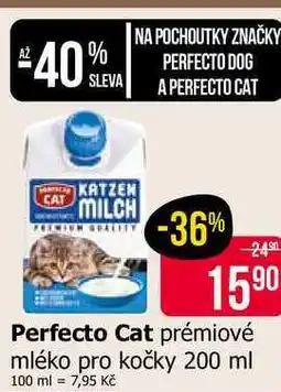Teta Perfecto Cat prémiové mléko pro kočky nabídka