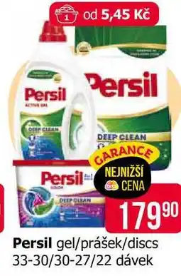 Teta Persil gel/prášek/discs 33-30/30-27/22 dávek nabídka