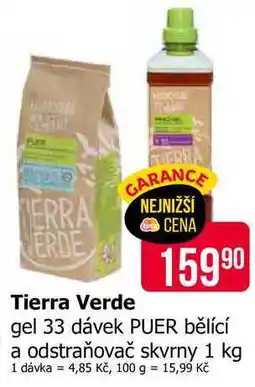 Teta Tierra Verde gel 33 dávek nabídka