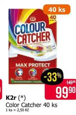 Teta K2r Colour Catcher Prací ubrousky 40 ks nabídka