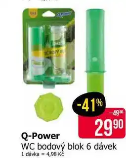 Teta Q-Power WC bodový blok 6 dávek nabídka