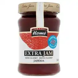 Tesco Hamé Sweet Extra Jam 340g, vybrané druhy nabídka