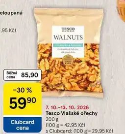 Tesco Tesco Vlašské ořechy nabídka