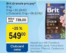 Tesco Brit Granule pro psy nabídka