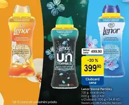 Tesco Lenor Vonné Perličky nabídka