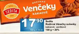 Jip Sedita Rodinné Věncečky sušenky nabídka