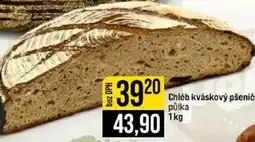 Jip Chléb kváskový pšeničný půlka nabídka
