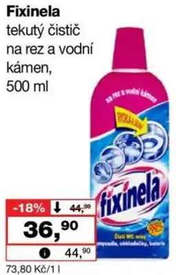Barvy a laky drogerie Fixinela tekutý čistící na rez a vodní kámen nabídka