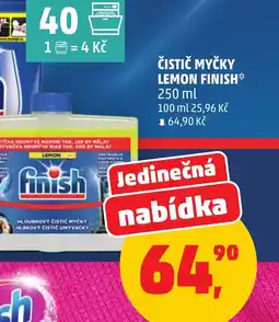 Penny Market Čistič myčky lemon finish nabídka