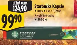 Albert Starbucks kapsle nabídka